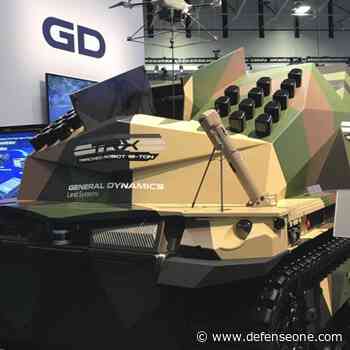 US Army to Stage Largest Robot Tank Experiment Ever