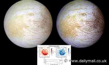 Hubble finds persistent water vapor on one half of Europa that some experts believe is home to life