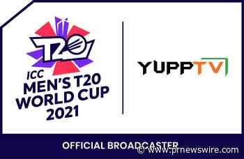 YuppTV obtient les droits exclusifs de diffusion de la Coupe du monde masculine de cricket T20 2021 pour les régions d'Europe continentale et d'Asie du Sud-Est*