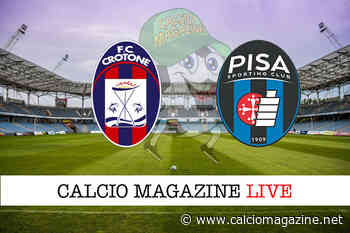 Crotone - Pisa: dove vedere la diretta live e risultato - Calciomagazine