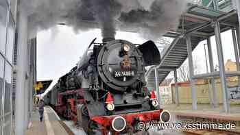 Staßfurter Eisenbahnfreunde wollen im Advent zum Striezelmarkt Dresden dampfen - Volksstimme