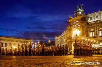 "Achtung, präsentiert!" - Am Mittwoch findet Großer Zapfenstreich in Dresden statt - TAG24