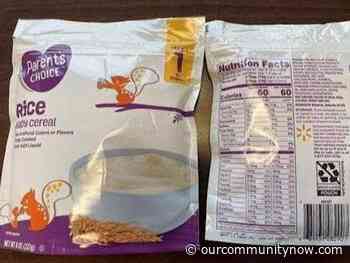 Arsenic Spurs Recall Of Baby Cereal Sold At Rhode Island Walmarts - Our Community Now at Maryland