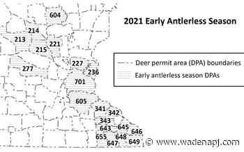 Youth and early antlerless-only deer season is Oct. 21-24 - Wadena Pioneer Journal