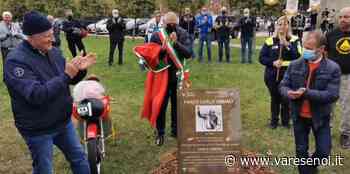 Inaugurato a Samarate il parco “Carlo Ubbiali”, leggenda del motociclismo - VareseNoi.it