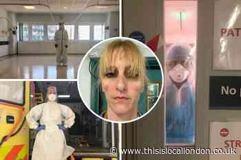 South east London nurse shows stark reality of Covid ward