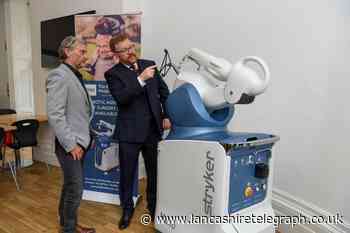 Hospital is first to offer robotic surgery to Lancashire patients