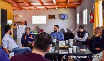 Sebastián Lavandeira se reunió con empresarios de Villa Mercedes que operan en la ZAL - Agencia de Noticias San Luis