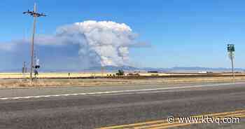 Wildfire burning in Fergus County - KTVQ Billings News