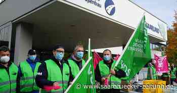 Landesbetrieb für Straßenbau: Warnstreik in Neunkirchen setzt Zeichen - Saarbrücker Zeitung