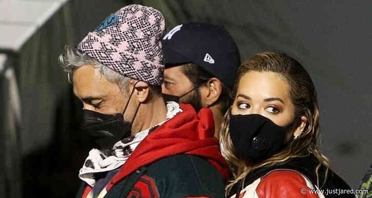 Rita Ora Cozies Up to Boyfriend Taika Waititi at The Rolling Stones Concert in L.A.