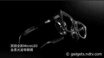 TCL Thunderbird Smart Glasses Pioneer Edition With MicroLED Colour Display Announced