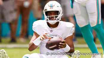 Brian Flores: Tua Tagovailoa will start on Sunday, assuming everything goes well today