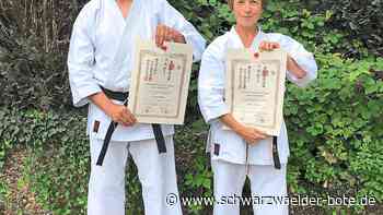 Karate TSV Wildberg: Ariane und Andreas Behrens  erfolgreich