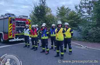 FW-Lohmar: Löschgruppen Birk und Scheiderhöhe beim Leistungsnachweis in Rösrath - Presseportal.de