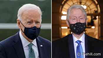 Biden sends 'best wishes' to Clinton following hospitalization