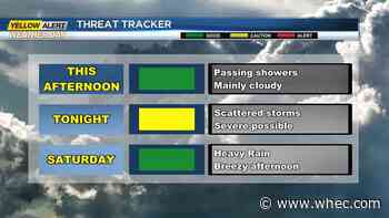 Yellow Alert afternoon update
