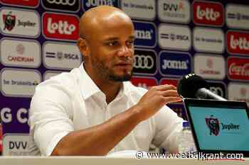 Vincent Kompany voor lastige verplaatsing naar STVV: &quot;Progressie geboekt, nu nog omzetten in puntengewin&quot;