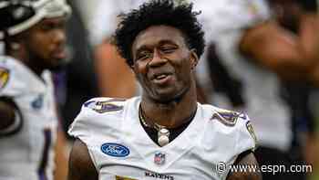 Ravens WR Watkins out, Bateman in vs. Chargers
