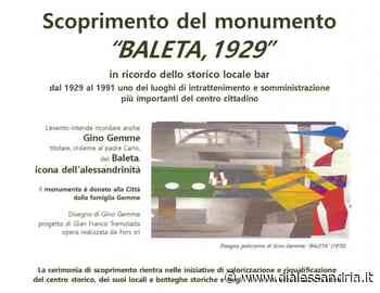 Sabato 16 alle 11 in Vicolo dell’Erba inaugurato il monumento a ‘Baleta’ - di Alessandria