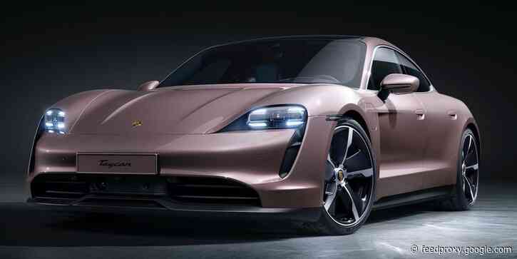 Porsche is selling more electric Taycans than its flagship sports car