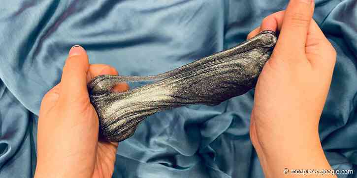 This stretchy putty keeps my hands busy and helps me stay focused during long meetings