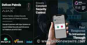 Disrupt-X Partners With Ajax Systems to Launch Global Security and Intrusions IoT Platform at GITEX - GlobeNewswire