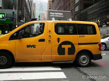Uber and Lyft sell ads on top of New York City taxis