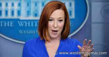 Psaki May Have Broken Federal Law Speaking at Her Podium