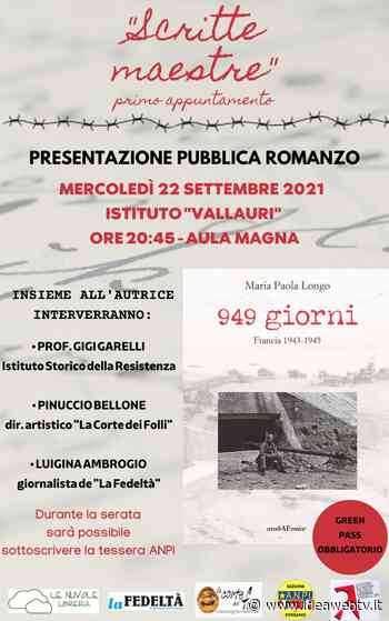 “949 giorni”, al Vallauri di Fossano c'è la presentazione pubblica del romanzo di Maria Paola Longo - IdeaWebTv