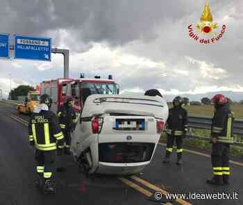 Scontro fra auto all'ingresso della tangenziale di Fossano - www.ideawebtv.it - Quotidiano on line della provincia di Cuneo - IdeaWebTv