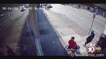 "Next thing I know - bam! He hit me" Man attacked in his wheelchair talks to News10NBC
