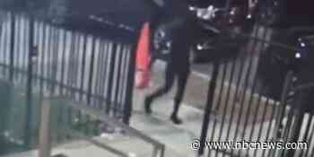 Video shows woman pouring gasoline outside yeshiva in alleged arson attack, NYPD says