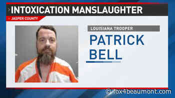Louisiana trooper bonds out of Jasper County Jail on Intoxication Manslaughter charge - KBTV Fox 4 Beaumont