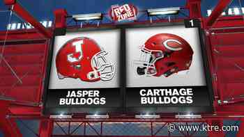 Carthage hosts Jasper in battle of top defenses in week 8 Game of the Week - KTRE