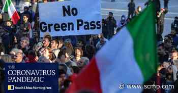 Thousands protest in Italy as tough Covid-19 ‘green pass’ rules take effect - South China Morning Post