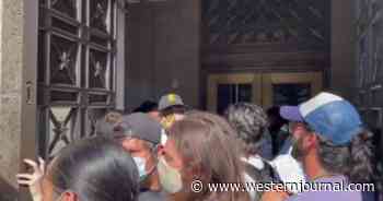 'Insurrection'? Climate Change Protesters Attempt to Storm Interior Department Building