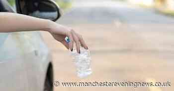 Bolton motorist becomes first ever slapped with new fine for throwing litter from car window - Manchester Evening News