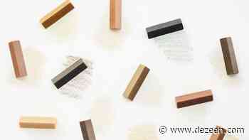 Forest Crayons reveal the spectrum of colours within Japanese wood - Dezeen