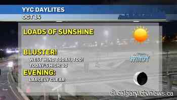 Calgary weather for Thursday, Oct. 14 | CTV News - CTV News Calgary