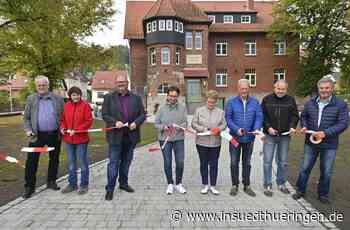 Projekt abgeschlossen - Haus der Vereine in Immelborn: Freigelände ist neu gestaltet - inSüdthüringen