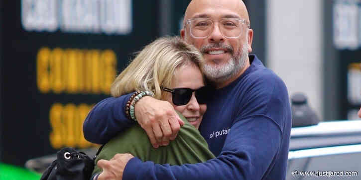 Chelsea Handler Gets Hugs & Kisses From Jo Koy in NYC