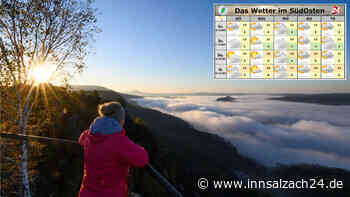 Wetterbericht ab 16. Oktober in Rosenheim, Traunstein, Berchtesgadener Land, Mühldorf und Altötting - innsalzach24.de