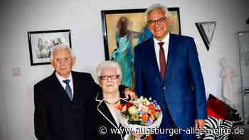 Eiserne Hochzeit: Sie gehen jeden Morgen an der Donau spazieren - Augsburger Allgemeine