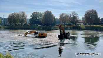 Wieso 45.000 Tonnen Kies aus der Donau in Ulm gebaggert werden - SWR