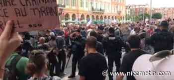 Manifestation anti pass sanitaire: tensions dans le centre-ville de Nice - Nice-Matin