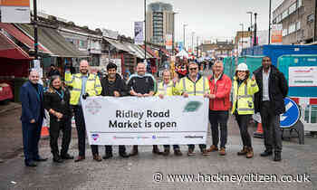 Hackney Mayor visits Ridley Road as work on new-look market gets underway - Hackney Citizen