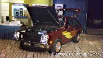 13News Now Vault: The Chevy Electrovette on display in Norfolk, March of 1980