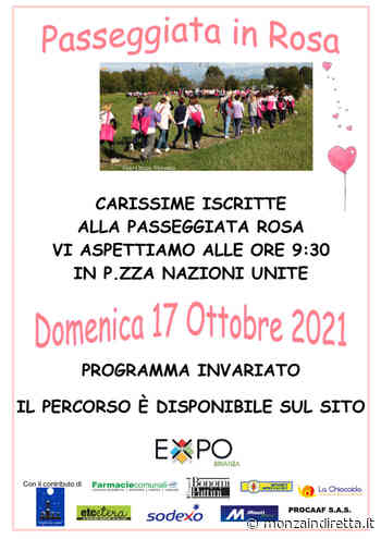 Varedo, domenica 17 la "Passeggiata in rosa" - Monza in Diretta