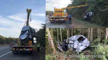 Driver ejected from vehicle after Route 140 crash in Lakeville - Fall River Reporter